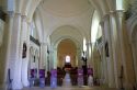 Interior of the Angouleme Cathedral at Angouleme in southwestern France.