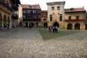 Building and street scene in Santillana del Mar, Cantabria, Spain.