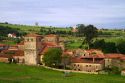 Church of the Colegiata at Santillana del Mar, Cantabria, Spain.