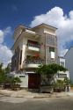 Modern housing in suburban Ho Chi Minh City, Vietnam.