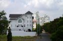 Modern housing in suburban Ho Chi Minh City, Vietnam.
