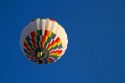 Hot air balloon over Boise, Idaho, USA.