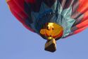 Hot air balloon over Boise, Idaho, USA.