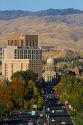 Cityscape of the capital city, Boise, Idaho, USA.